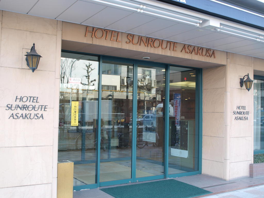 Hotel Sunroute Asakusa Tóquio Exterior foto
